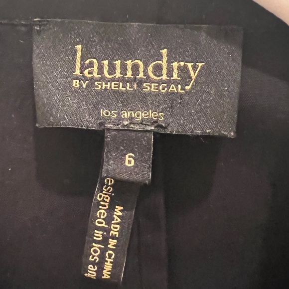 Black shirt dress — Laundry - Picture 3 of 5